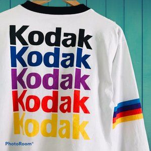 ✨CLEARANCE ✨Kodak Retro Crop Top Long Sleeve Tee